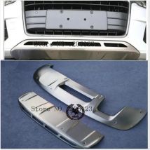 2016 2017 2018 für Audi Q3 Hinten/Vorne Schutz Panels Edelstahl Dekorative Panels Stoßdämpfer-schutz