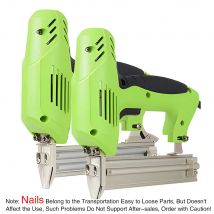 Pistola de clavos eléctrica, grapadora, herramientas de carpintería, grapadora de clavos de 220V, grapadora de muebles, tacker de marco, herramienta de mano DIY