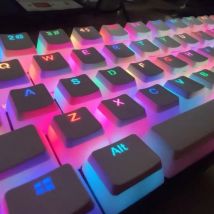 OEM Profilo PBT Copritasti 108 Tasti Budino Keycap Per Cherry MX Switch Tastiera Meccanica RGB Gamer retroilluminato Copritasti Personalizzato FAI DA TE