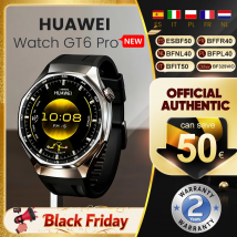 HUAWEI Watch GT 6 Pro 46mm GPS Smartwatch 1.47'' AMOLED Ekran Dotykowy, Do 21 Dni Autonomii, Profesjonalny Tryb Rowerowy, NFC