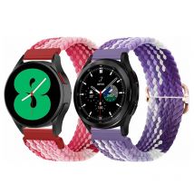 20 mm22mm geflochtene Schlaufe für Garmin venu/venu2 plus/vivoactive3/fenix 5/fenix 5 puls/fenix 6/forerunner245 Band elastische Armbänder