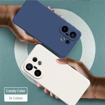 Custodia per telefono semplice morbida originale per VIVO X200 FE X200FE 5G Piazza in silicone liquido Coque Protezione per lenti Classic Back Cover Funda