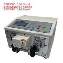 0,1–8,0 mm2 automatische einstellbare Abisolier-Peeling-Schneidemaschine SWT508C SWT508SD SWT508E Kabelschneider-Abisolierzange 220 V 110 V