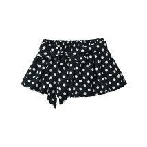 YENKYE Spice Girl Vintage Polka Dot Y2K Sommerrock Sexy Low Waist mit Gürtel Bubble Miniröcke Party Clubwear