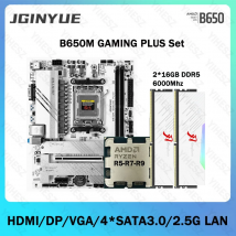 B650 Diy Gaming Computer Motherboard Kit R5 7600X R5 9600X CPU And 2*16GB 6000Mhz DDR5 RAM Support SATA3.0 B650M GAMING PLUS