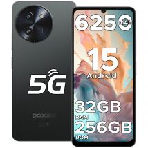 Versione globale DOOGEE Note59 Pro 5G Smartphone Android 15 Schermo da 6,75 pollici Display 120Hz 8GB 256GB 6250mAh Batteria NFC Cellulare