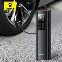 Baseus Mini samochodowa sprężarka powietrza 12V 150PSI Przenośna pompka do opon samochodowych Inteligentna cyfrowa pompka nadmuchiwana do samochodu Rower Łódź Pompa powietrza