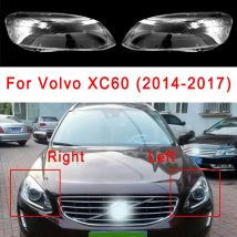 Auto Front Scheinwerfer Glas Für Volvo XC60 2014-2017 Lampenschirm Klar Scheinwerfer Shell Auto Teil Plexiglas Abdeckung Auto zubehör