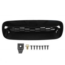 2PCS Front Motorhaube Vent Trim Helle Schwarz Air Outlet Abdeckung Ersatz Für MINI Cooper S R56 R55 R57 r58 R59 Auto Zubehör