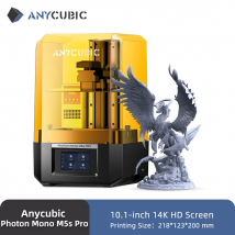ANYCUBIC Photon Mono M5s Pro 14K Mono MSLA 3D drukarka 10.1 ''z żywicy LCD 3D do 150mm/h rozmiar wydruku 223*127*200mm