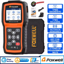 Foxwell T1000 TPMS Riapprendere Attivazione Sensore di pressione dei pneumatici Programmazione Ripristino Strumento diagnostico Auto TPMS Reset Riapprendere Strumento per pneumatici