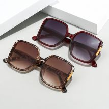 Vintage Übergroßen Quadratischen Sonnenbrille Männer Frauen Mode Marke Cat Eye Sonnenbrille Männer Hip Hop Outdoor Angeln Brillen UV400