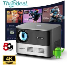 ThundeaL WiFi Proyector TDA6W Full HD 1920x1080P LED WIFI TDA6 Proyector 3D TV Video Android WiFi Home Theater Proyector portátil