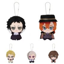 NEW Anime Bungou Stray Dogs Dostoyevsky 10cm Plush Doll Toy pendant Nakahara Chuya Osamu Dazai Soft Stuffed Toys Backpack Charm