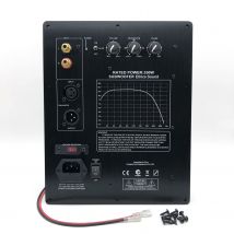 2025 NEUE 110/220 V HIFI Mono 350 W Schwere Subwoofer Digitale Aktive Power Verstärker Bord Reine