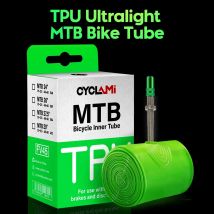 CYCLAMI Ultralekka dętka rowerowa 26 27,5 29 cali Rower MTB Materiał TPU Opona 45 mm Francuski zawór Super lekki antyoksydacyjny