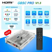RetroScaler GBS Control Pro GBSC Convertidor de vídeo RGBS VGA Scart Ypbpr Señal compuesta S-Vdieo a HDMI ™   Para consola de juegos retro