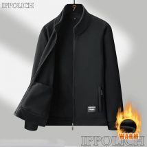 Herbst Warme Jacken Laufen Sport Atmungsaktive Männer Mantel Fleece Männlichen Jacke Fitness Winter Mäntel Wandern Trekking Jacken für Mann