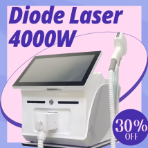 2025 La più recente macchina portatile per la depilazione a diodi 808nm Ice Titanium 4 lunghezze d'onda Dispositivo per la depilazione permanente indolore per Salo