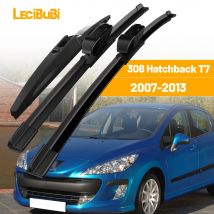 Für Peugeot 308 Schrägheck T7 2007-2013 1 satz Vorne und Hinten Scheibenwischerblätter Scheibenwischer 2008 2009 2010 Zubehör