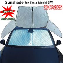 Für Tesla Model Y Juniper 2025, Fenster-Sonnenschutz, Frontscheibe, Sonnenschutz, M3 Highland 2024, Schutzabdeckung, Schattierungszubehör