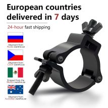 10 Pz/lotto 48-51mm 100kg Gancio In Lega di Alluminio Luci Della Fase Morsetto Gancio Traliccio Staffa Fase Heavy Duty Ganci Kit di Illuminazione Teatro