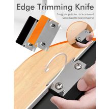 Manual Edge Trimmer Right Angle Woodworking Plane Edge Sealing Blade Wood Chamfer and Rounded Blade Woodworking Hand Tool