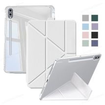 Für Samsung Tab S10 S9 FE 10,9 Plus 12,4 13,1 zoll Fall Acryl Zurück Abdeckung Für Galaxy Tab A9 Plus S9 fe 11 "Stift Halter Fällen
