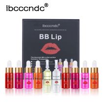 BB Lips Ampulle Serum Starter Set Semi-Permanent BB Lip Gloss Getöntes Pigment Anhaltende Feuchtigkeitsspendende Für Lippenpflege Korea Glow