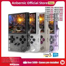ANBERNIC RG35XX Nuova console di gioco portatile per videogiochi IPS da 3,5 pollici aggiornata con sistema Linux H700 quad-core ARM Cortex-A53 1,5 GHz