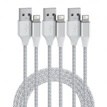 USB A-zu-Beleuchtungskabel für iPhone 14 13 12 11 Pro Xs Max X Xr 8 7 6 Schnelllade-Datenleitungsladegerät für iPad-Handykabel