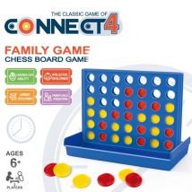 Vier in einer Reihe Bingo Chess Connect Klassisches Familienbrettspiel Spielzeug Lustiges Lernspielzeug für Kinder Kinder Unterhaltungsbrettspiele