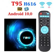 Original T95 Android TV Box Bluetooth 5.0 2,4g & 5g Wifi 128g 3D Voice16g 32gb 64gb 4k Quad Core Set-Top Box Media Player
