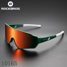 ROCKBROS occhiali da ciclismo polarizzati occhiali da bici trasparenti occhiali UV400 occhiali da sole sportivi all'aperto uomo donna occhiali da sole da ciclismo