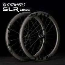 Koła szosowe karbonowe ELITEWHEELS SLR z hamulcami tarczowymi, system zatrzaskowy RD13 36T, opony clincher, tubeless, 700c, koła do cyklokrosu.