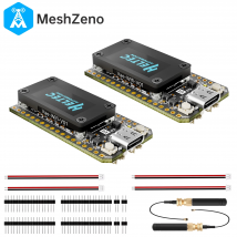 2 Stück Heltec V4 LoRa32 ESP32-S3 SX1262 LoRaWAN 868MHz Entwicklungsboard mit 0,96 Zoll OLED-Display, WiFi & BLE Mesh-Netzwerk für IoT