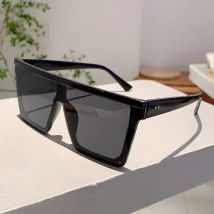 Vintage übergroße Sonnenbrille für Männer Frauen Mode quadratische Sonnenbrillen trend ige Ins beliebte Marke Design UV400 Sonnenbrille