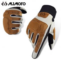 MJMOTO Sommer winddichte Motorradhandschuhe Touchscreen kompatibel verschleißfeste rutschfeste atmungsaktive Motorrad-Motocross-Handschuhe