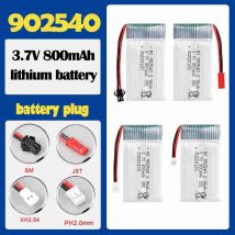 902540 3.7V 800mAh 25C  Rechargeable Lithium Battery for Syma X5 X5C X5S X5SC X5HW X5HC X5SW X300 X400 X500 X800 RC Drone