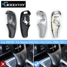 LHD Auto Auto Parkplatz Taste Schaltknauf Schalthebel Abdeckung Für BMW 5 6er E60 E61 E63 E64 2006-2011 61319155449