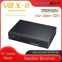 Ricevitore satellitare FREESAT V8X2, supporto DVB-S2X/S2/S Può ricevere segnali SCPC e MCPC di satelliti banda Ku e C Supporto Mars