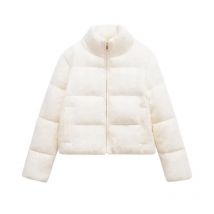 Schnee Parka Neue In Outer Vintage Solide Kint Gepolsterte Mantel Warme Frau Winter Mäntel Elegante Luxus frauen Mantel