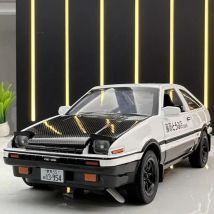 Simulation 1:32 Toyota Ae86 Automodell Druckguss Spielzeug Fahrzeuge Sound Light Kinder Jungen Geburtstags geschenk Pullback Voiture Miniatur