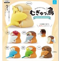 Süße Vögel Anhänger Gacha Kapsel Spielzeug Brot Vogel Papagei Schlüsselanhänger Tauben Spatzen Gacha Figur Tasche Ornamente Kinder Geschenke