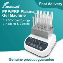 JOANLAB PPP Macchina per Gel al Plasma Portatile PRP Riscaldamento Gel Maker Bio Filler per Siringa da 2.5/5/10ml Macchina per la bellezza DB100G