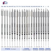 Końcówki lutownicze HZY C245 seria I/IS/K/SK/939/945/966 Uniwersalny uchwyt T245 do stacji lutowniczej T245 Narzędzia do naprawy telefonów