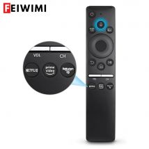 Telecomando sostitutivo vocale per TV Samsung con cornice curva UHD QLED LED 4K 8K Smart TV, telecomando universale per tutte le TV Samsung