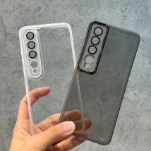 Für Xiaomi Mi 10 5G Klare Linse Schutz Film Fall Für Xiaomi Mi 10 Candy Farbe Weiche Silikon Stoßfest abdeckung