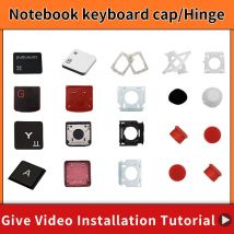 Keyboard Laptop For ASUS ACER HP DELL IBM lenovo Xiaomi HUAWEI Samsung MSi LG Apple HASEE SONY cap Keycap And hinge Replacement