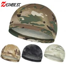 Berretto da ciclismo estivo con teschio rinfrescante Berretto da ciclismo leggero da corsa Pesca Escursionismo Cappello da testa Avvolge Cappucci interni per casco da motore per uomo Donna
